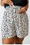 Immagine di PLUS SIZE DALMATION PRINT HIGH WAIST SHORTS